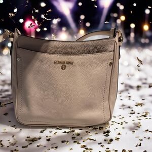 Michael Kors Leather Shoulder Bag.Read Post